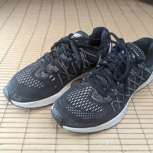 Nike Air Zoom Pegasus 32 Shoes Womens Size 8 Athletic Sneakers Black